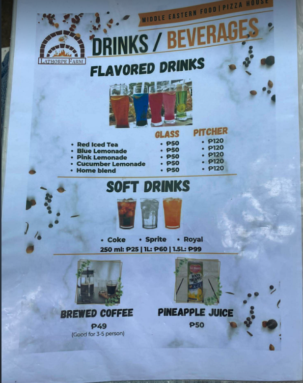 Menu photo